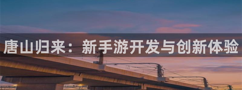 恩佐娱乐1：唐山归来：新手游开发与创新体验